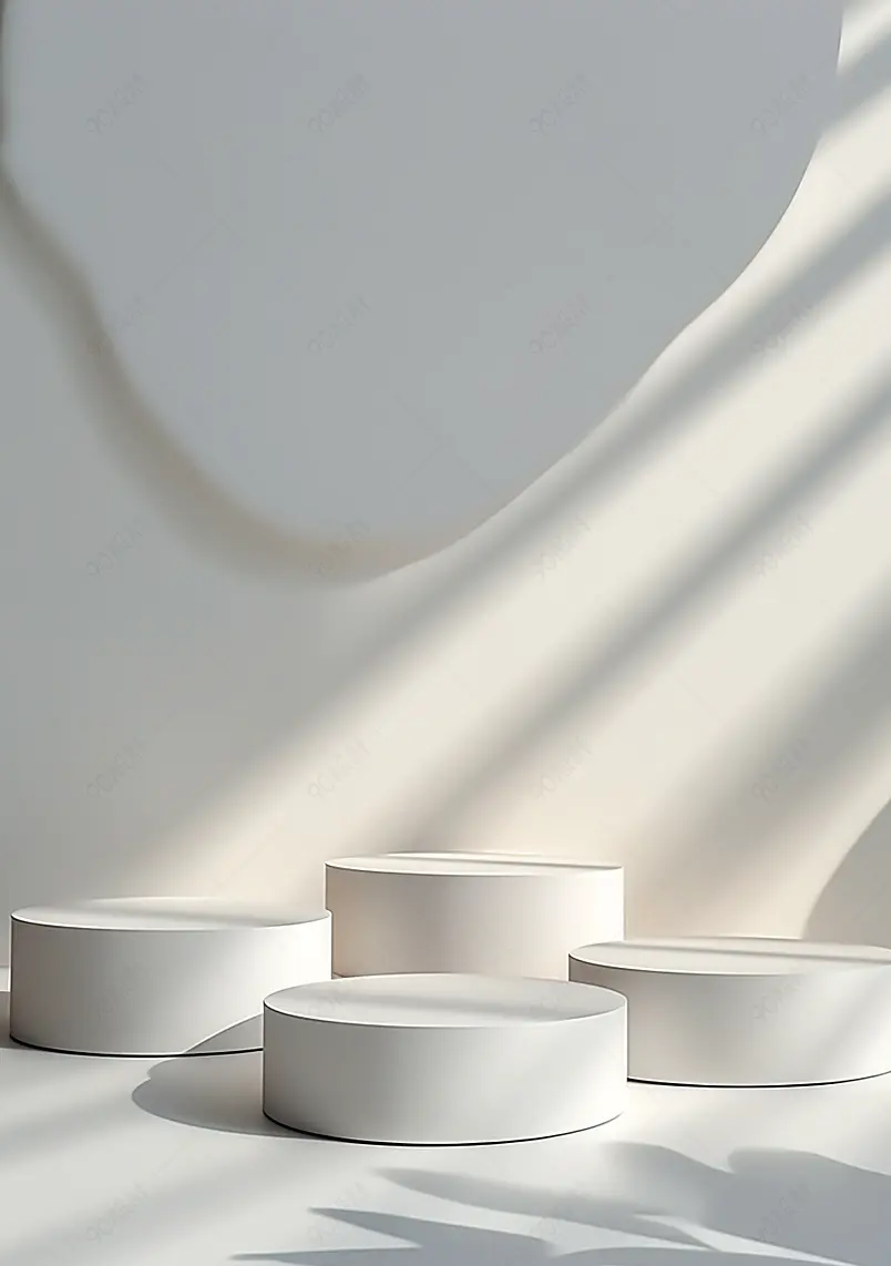 产品展台三维图形背景