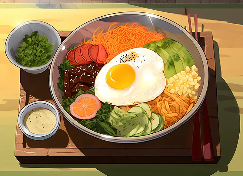 韩国美食图例001