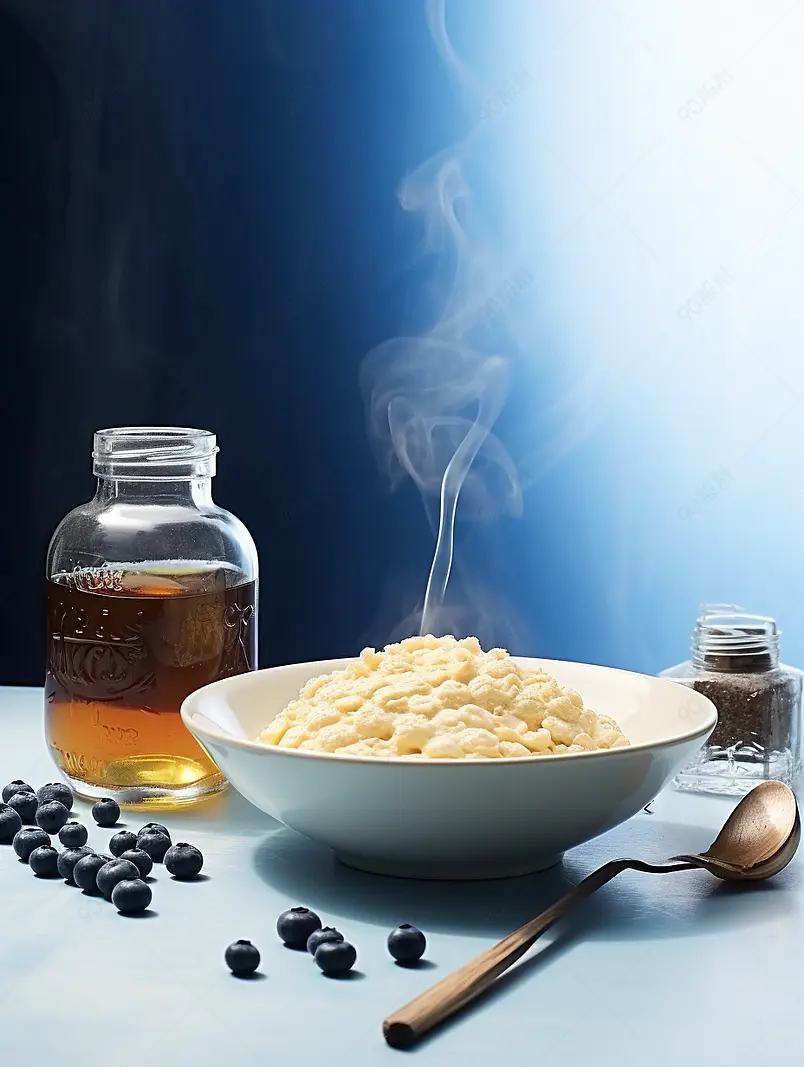 蓝莓燕麦片