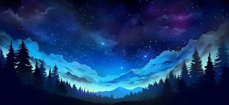 星空,夜空