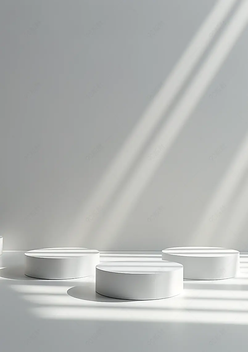 产品展台三维图形背景