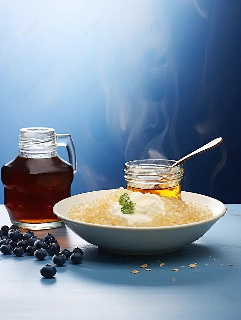 蓝莓燕麦片