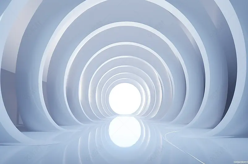 3D抽象背景空间