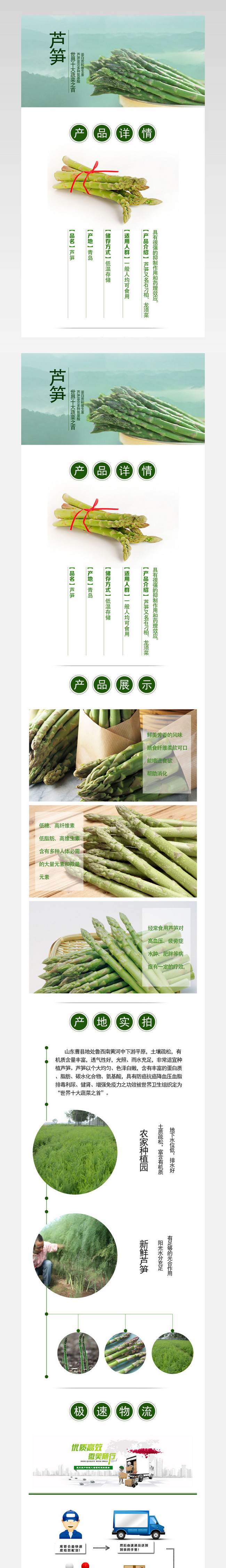 芦笋详情页