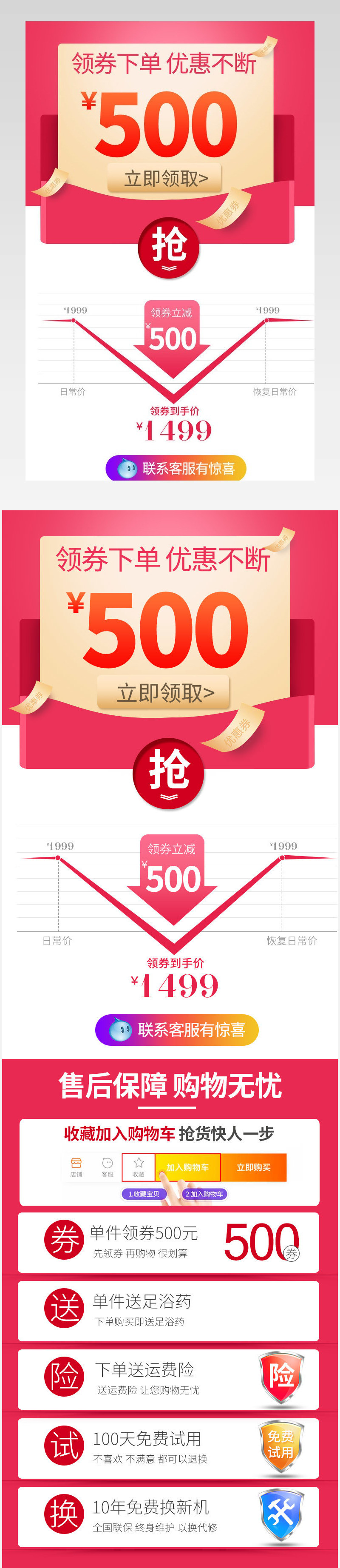 京东红色简约家居用品价格曲线详情关联促销背景