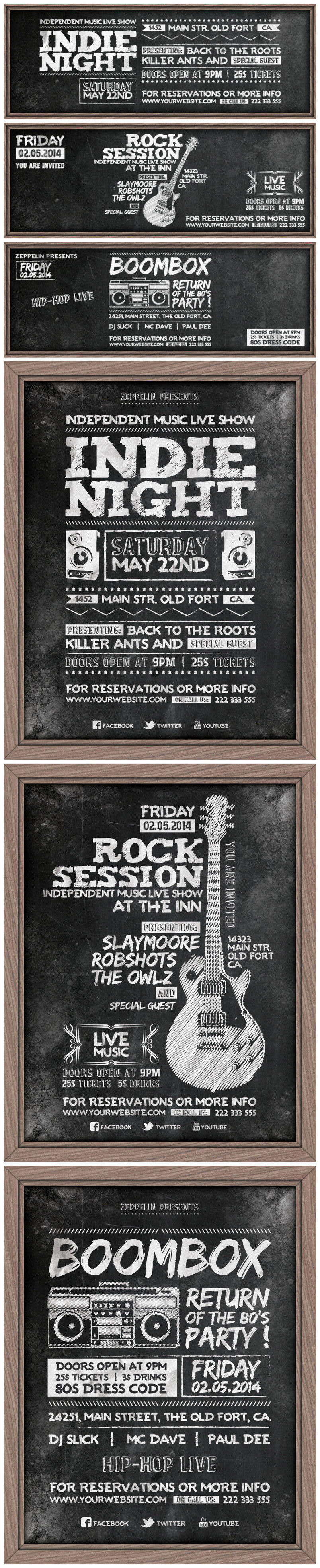 Indie文字排版设计淘宝海报文字