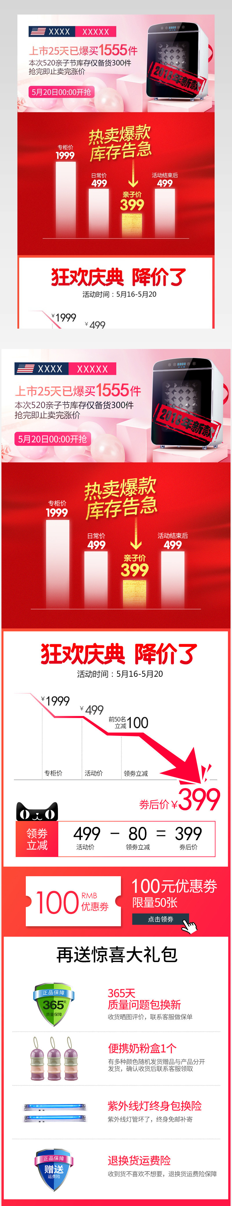 日常清新风活动氛围母婴价格曲线家用电器关联曲线图