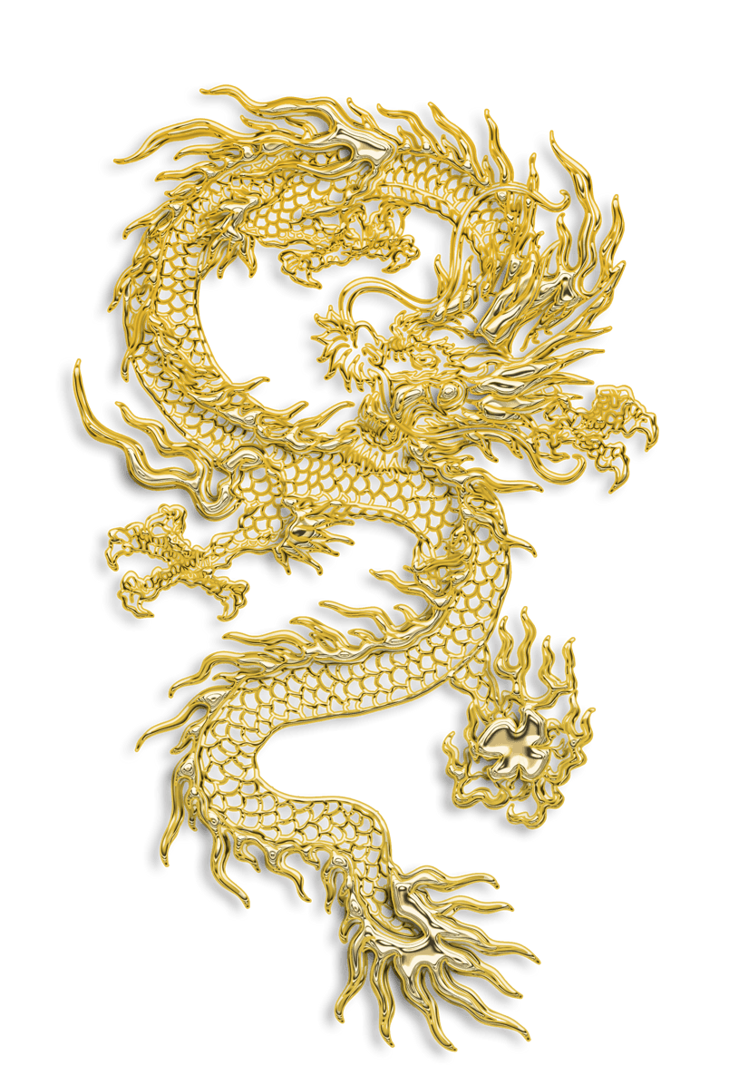 中国龙png元素