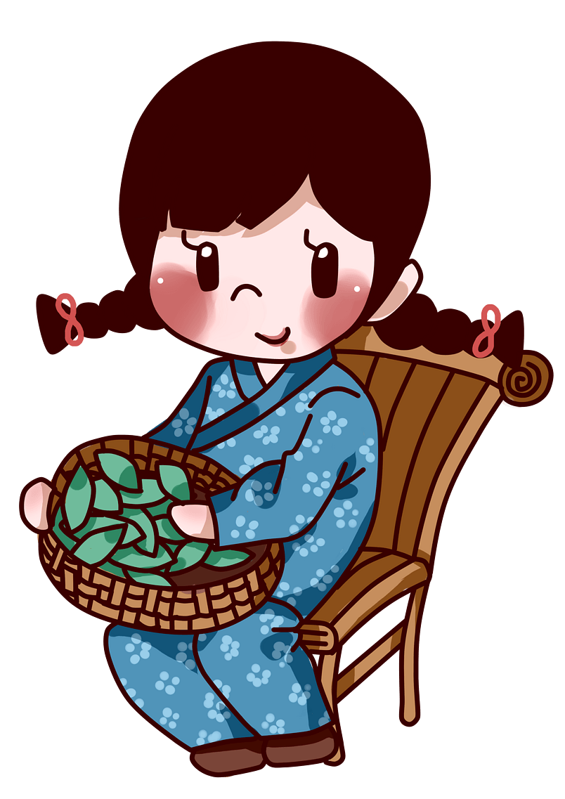 春茶节采茶女摘选茶叶