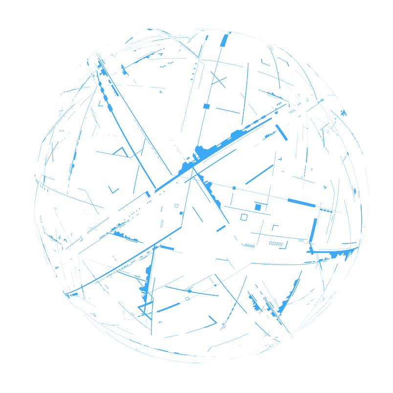 科技感复杂不规律几何纹理形状圆形图形图案