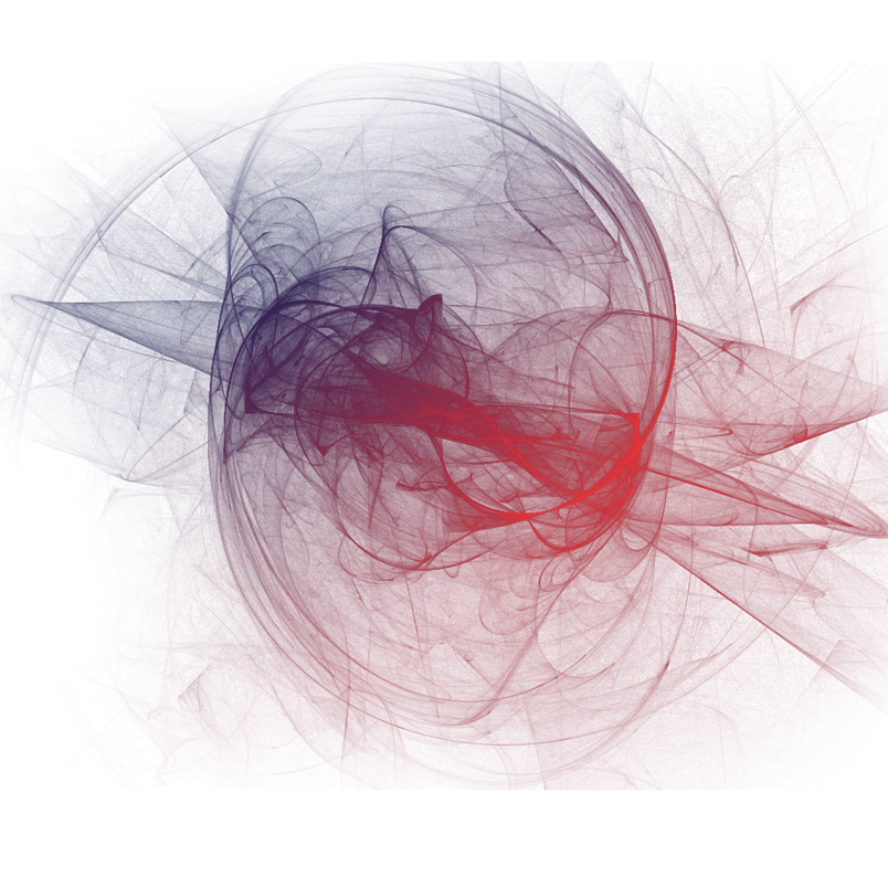 魔法烟雾蓝红色暗黑系png免抠图