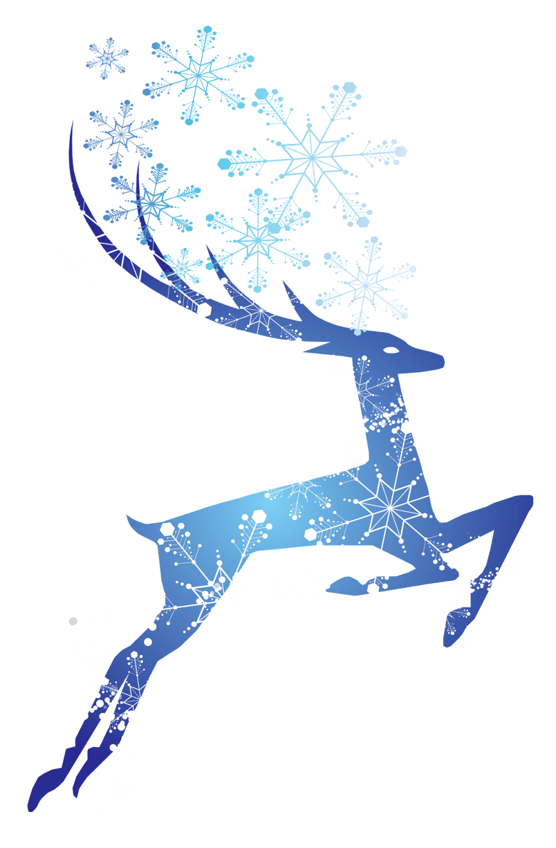 圣诞节梅花鹿