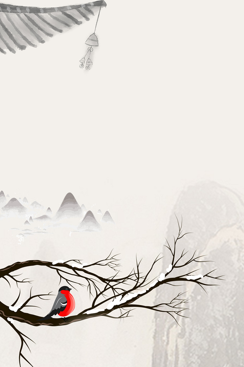 水墨中国风背景模板