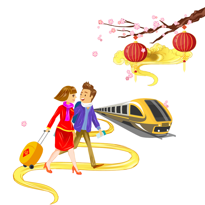 卡通灯笼春节新年小猪