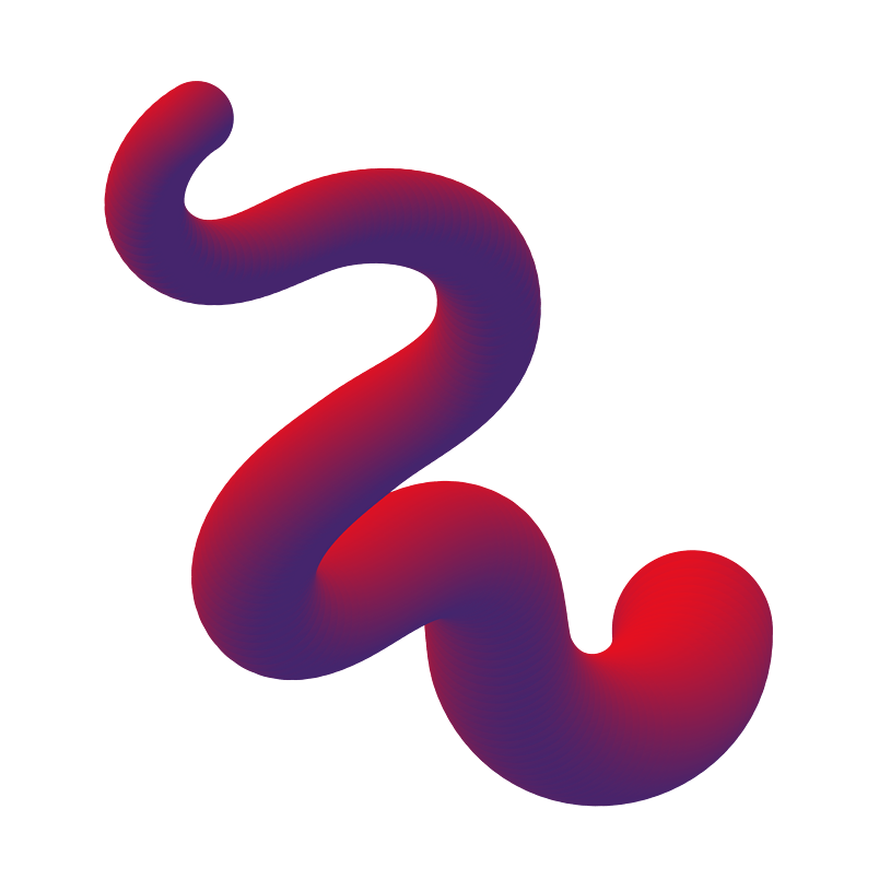 渐变流体装饰图案PNG