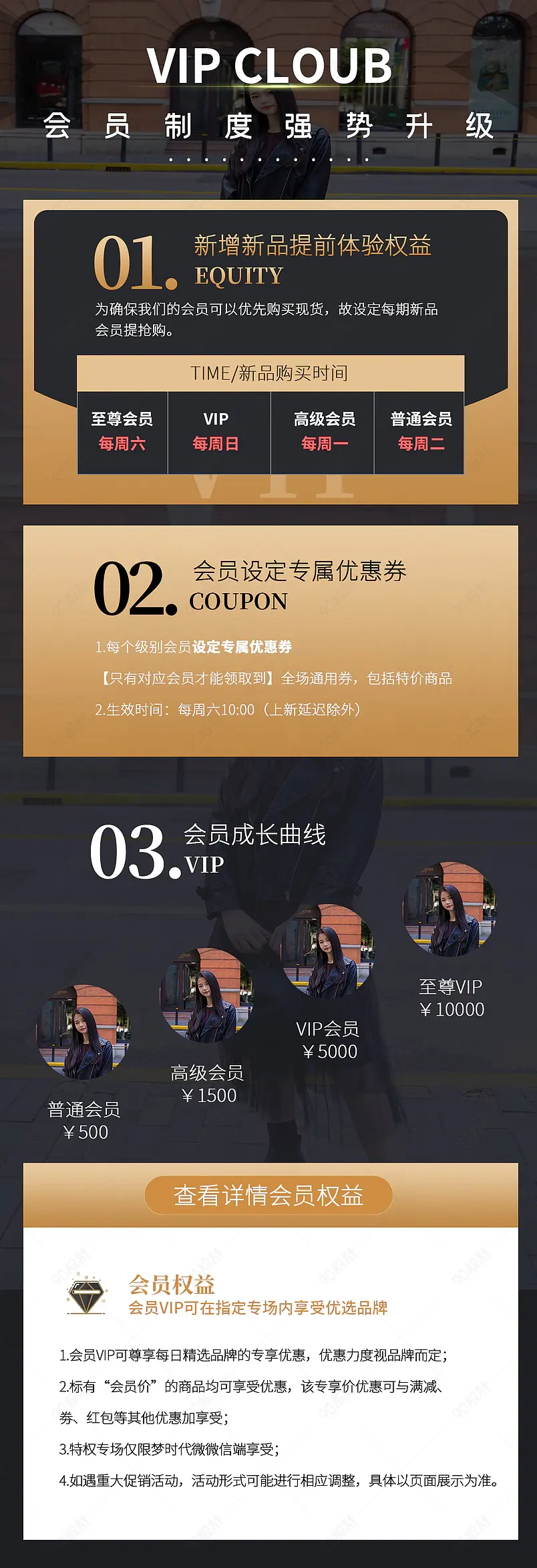 会员权益收藏加购活动说明会员说明模板