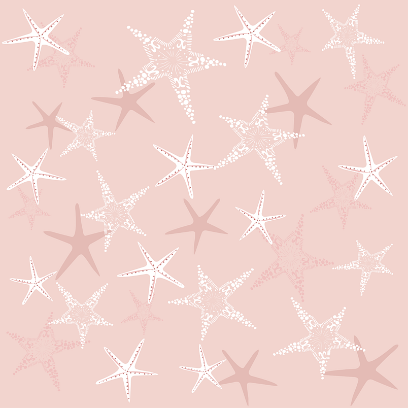 粉嫩海星海洋风PNG