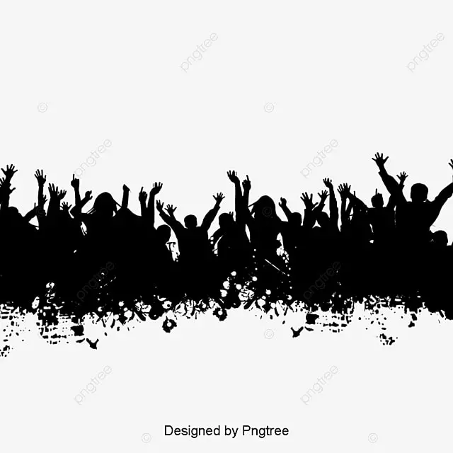 狂欢节人物剪影设计