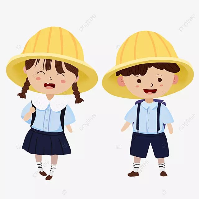 手绘扁平人物形象