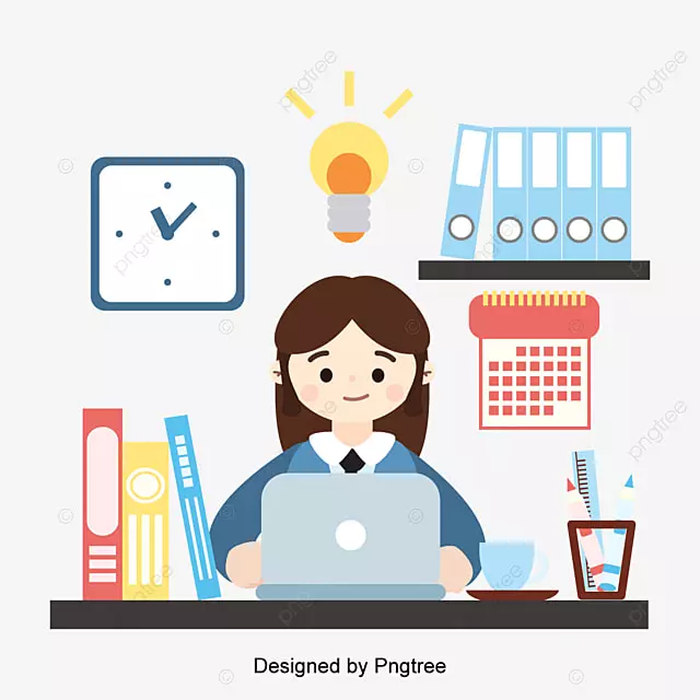 传染媒介flatten漫画人物合并企业例证元素