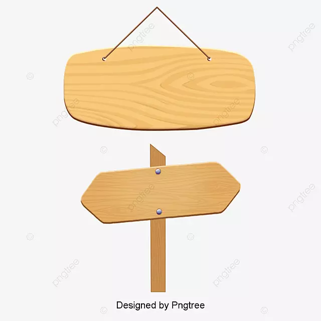 精美卡通可爱复古木质标签标题栏