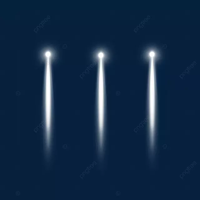 射灯射线光照光效