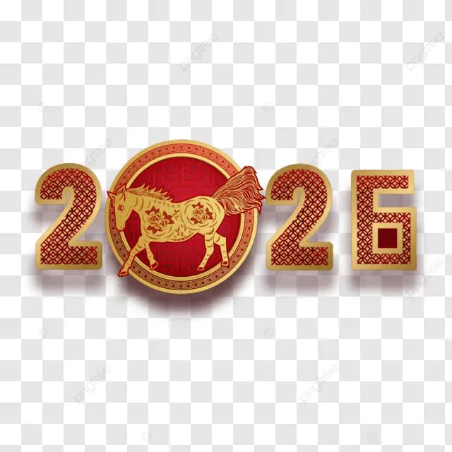 越南春节2026年马年春节传统节日十二生肖剪纸马繁华波浪边框民俗飞马金马艺术字