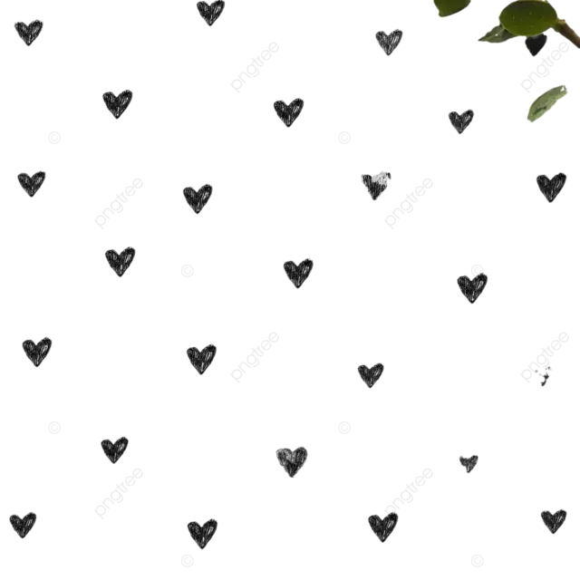 白色爱心壁纸，白色背景上点缀着小爱心