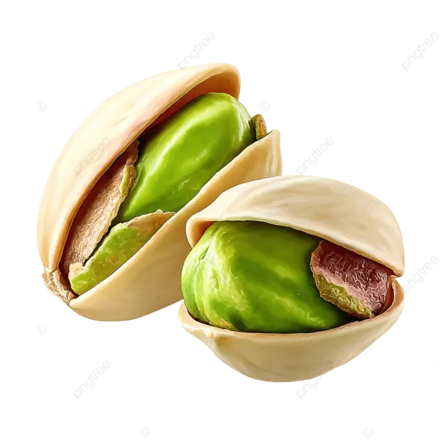 开心果 png 剪纸设计逼真矢量插图高分辨率