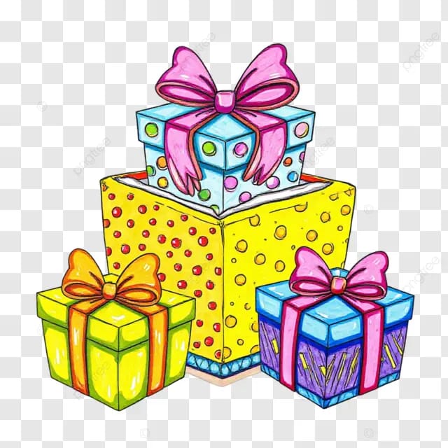 礼物盒彩点