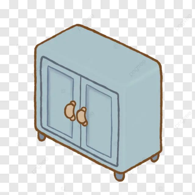 卡通q版可爱涂鸦衣柜