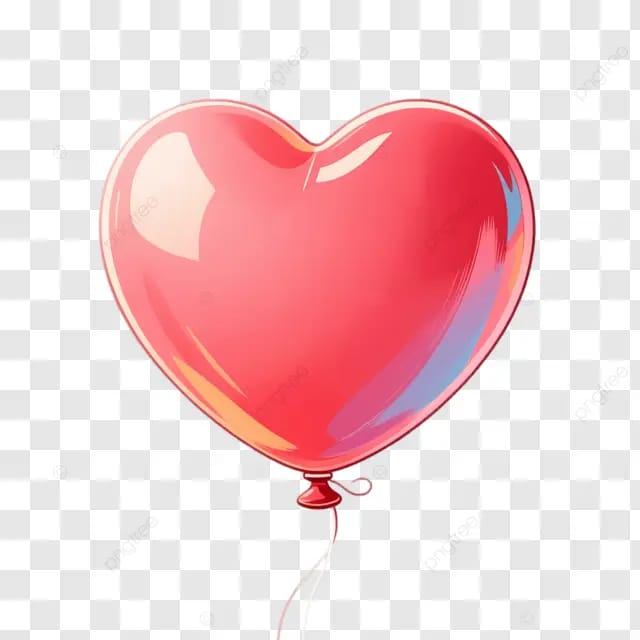 心形气球