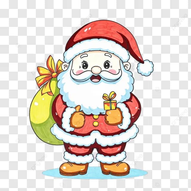 圣诞老人礼物袋