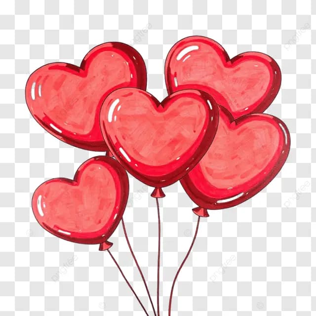 心形气球