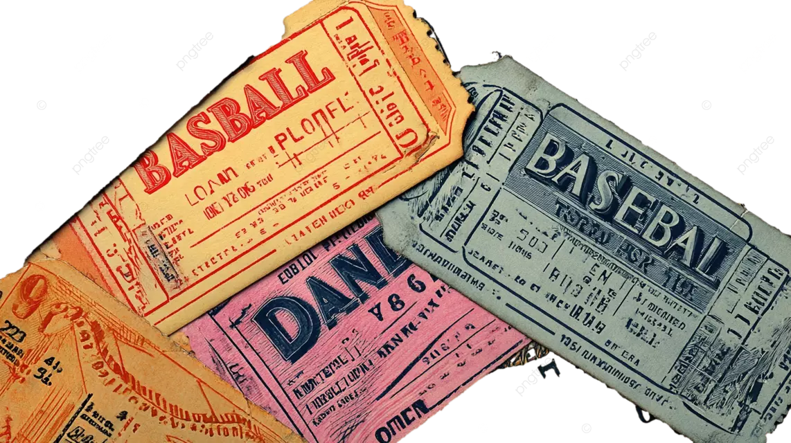 棒球比赛门票有多种设计和入场详情