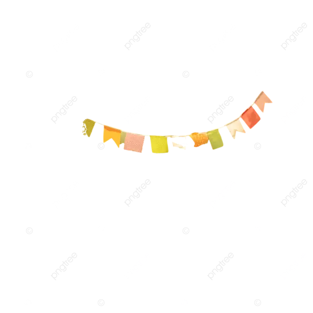 户外生日派对餐桌上摆放着盘子 杯子 水果和气球。