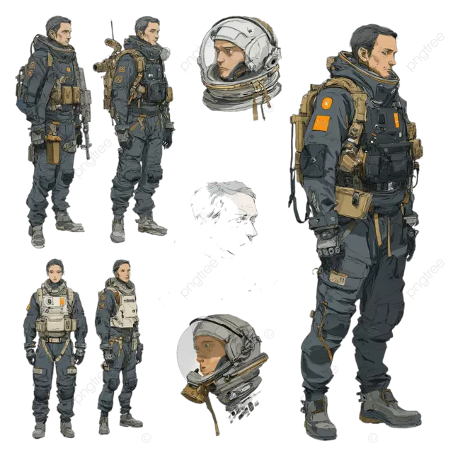 新川洋司和吉田昭彦为《死亡搁浅2》设计的粗犷雇佣兵角色