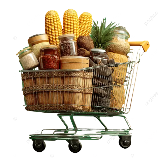 购物车工作室拍摄中的多哥农产品