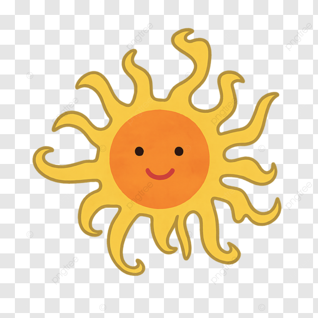 太阳伊拉苏托亚风格红色日式插画