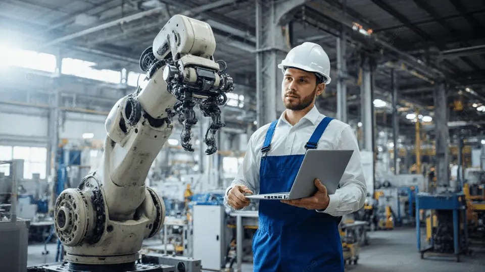 工厂机器人操作员