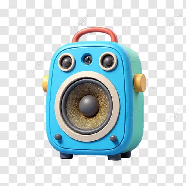 迷你音箱3D装饰