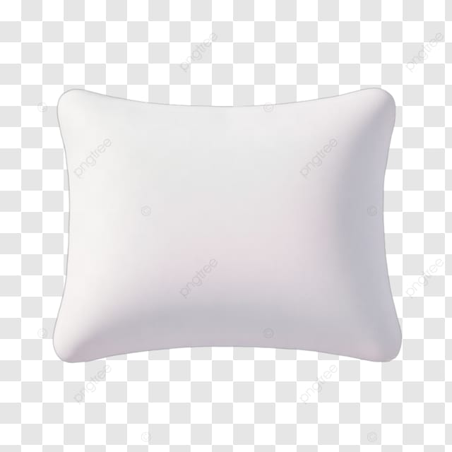 白色长方形枕头在黑色背景上