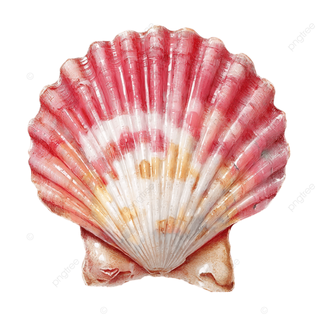 贝壳 png 贴纸 海滩 物体 插图