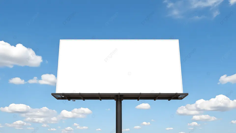 广告牌天空