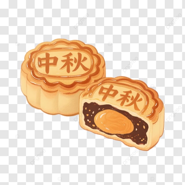 中秋快乐团圆蛋黄月饼