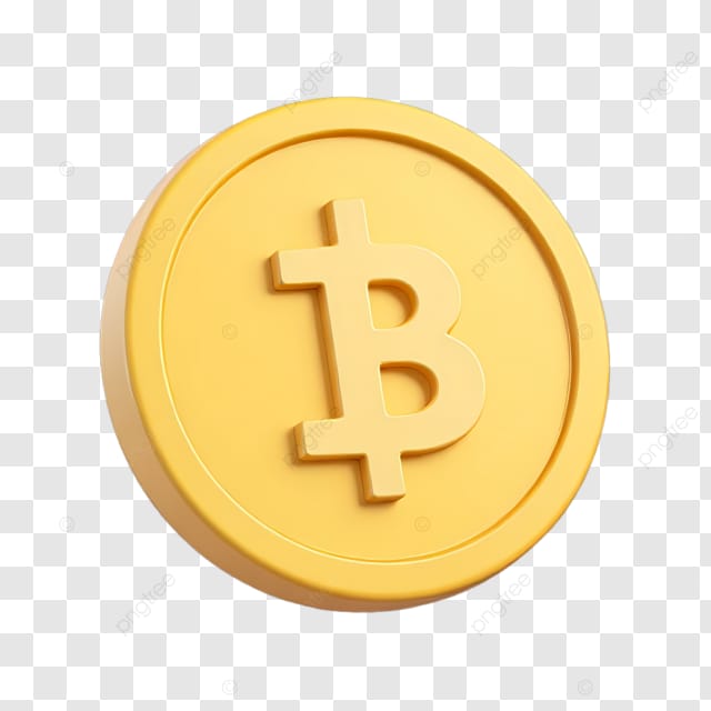 金色比特币硬币