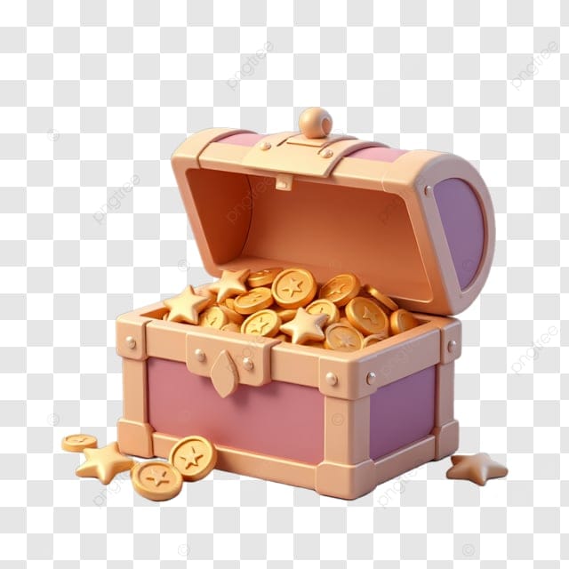 宝箱里的金币