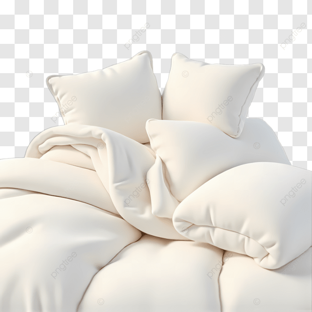 枕头堆叠3d装饰