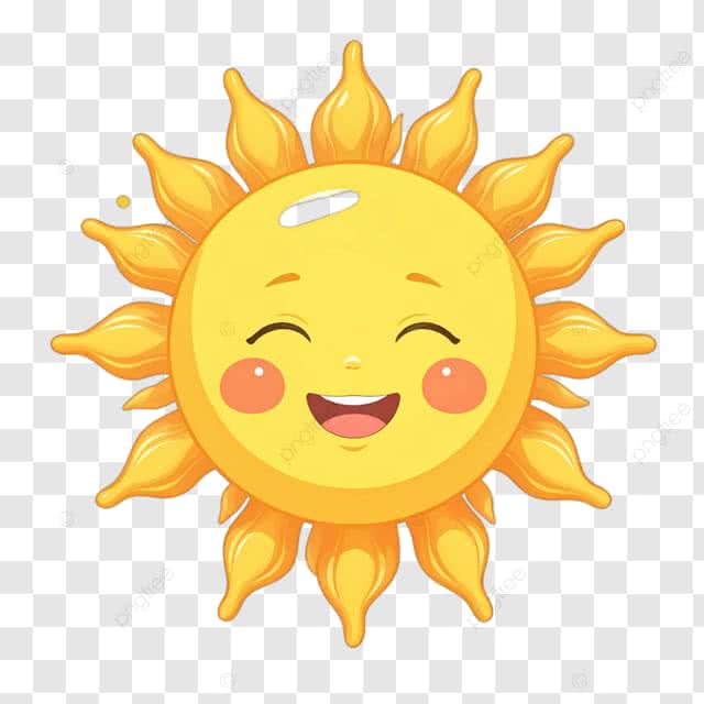 微笑的太阳公仔