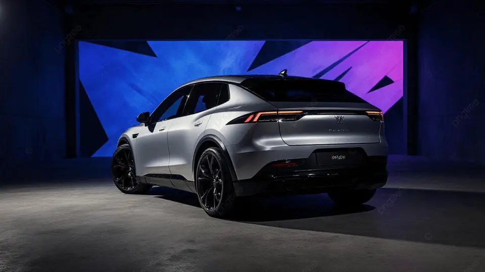 现代suv汽车展示